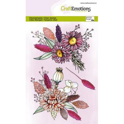CraftEmotions Dimensional Clear Stamps - Gesteck